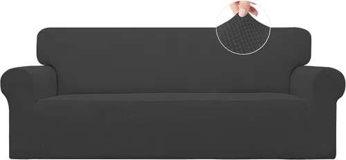 Vista 230 de Easy-Going - Funda elástica sobredimensionada para sofá, 1 pieza, protector muebles, suave, parte inferior elástica, para niños, tela jacquard
