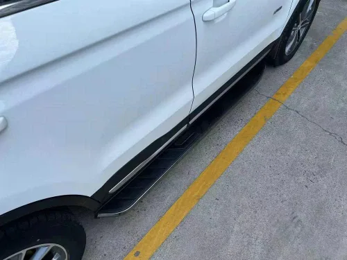 Vista 7 de 2 protectores de acero inoxidable para Mercedez Benz GLB 2020-2022