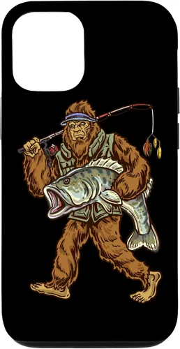 Vista 28 de Largemouth Bass Fishing Bigfoot Fisherman Case for iPhone 17