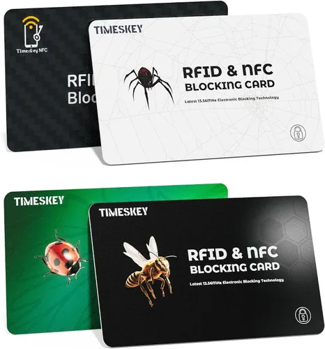 Vista 17 de Bloqueo RFID TimesKey, 2 pzas, Minimalista