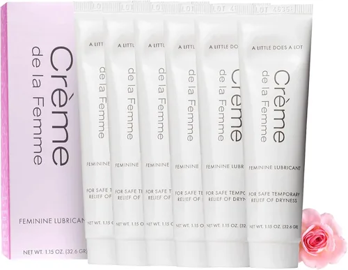 Vista 3 de Crema hidratante vaginal diaria Crème De La Femme para un alivio duradero de la sequedad femenina, libre de productos químicos y hormonas, sin