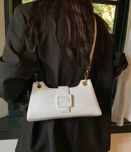 Vista 3 de Bolso plateado para mujer, bolsos cruzados, bolsos de noche Y2K, bolsos hobo, bolsos de hombro, bolsa de mano para mujer 2023