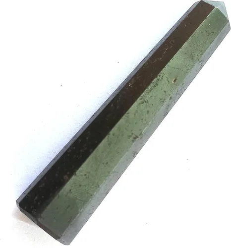 Vista 69 de WholesaleGemShop - Torre de obelisco de piedras preciosas de 3 pulgadas, faceta gigante, cristal de roca de Aura Rock Natural pulido Earth Wand