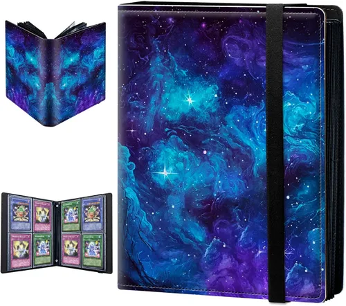 Vista 18 de Carpeta para tarjetas intercambiables, 4 bolsillos para tarjetas intercambiables, 160 bolsillos de doble cara, funda para tarjetas