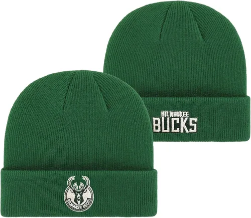 Vista 7 de Outerstuff NBA Kids Youth 8-20 Primary Logo Wordmark Sport Knit Cold Weather Cuffed Beanie Hat Brooklyn Nets