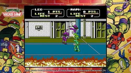 Vista 2 de Teenage Mutant Ninja Turtles Cowabunga Collection (Switch) EU Version Region Free