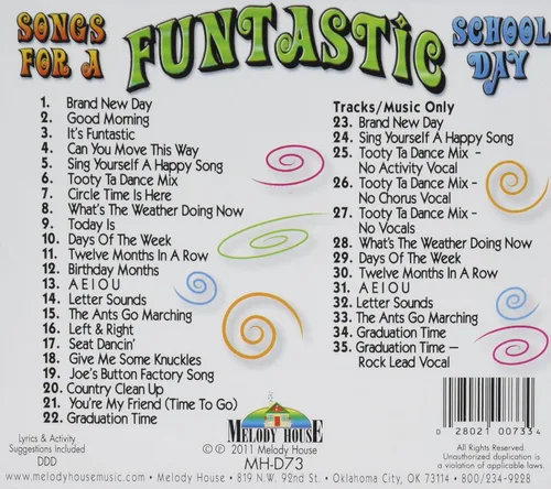 Vista 2 de MELODY HOUSE SONGS FOR A FUNTASTIC SCHOOL DAY CD