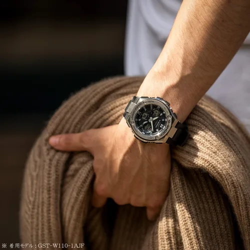 Vista 2 de Casio G-Shock S-Steel Series Multi Banda Solar GST-W110D-1AJF Hombres, Moderno