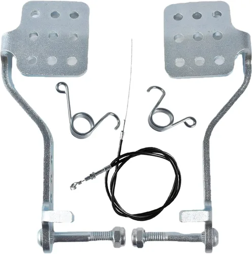Vista 5 de Pedales de acelerador de freno de 71 pulgadas con kit de resortes de retorno para 196 cc 6.5 hp Road Rocket Azusa Fun Kart Carter Go Kart Vintage Go