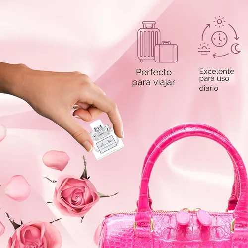 Vista 6 de Miss Dior Blooming Bouquet de Christian Dior Tamaño de viaje para mujer EDT 0.17 oz