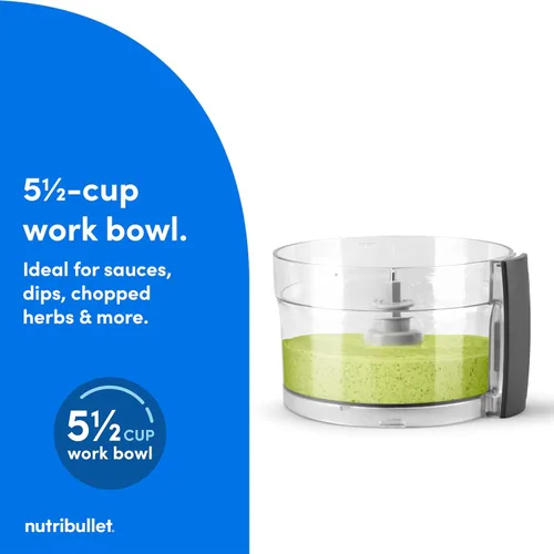 Vista 3 de nutribullet Procesador de alimentos Limitless Gris plomizo