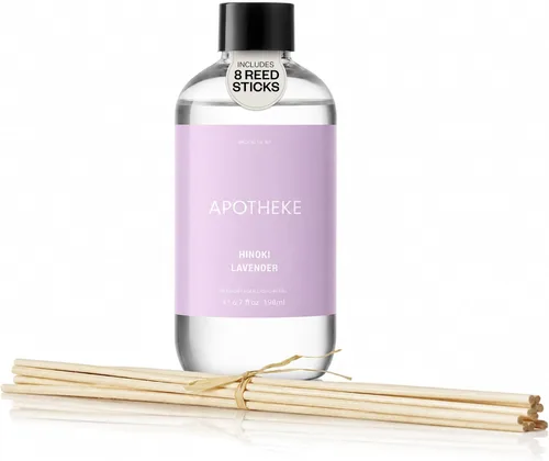 Vista 11 de Apotheke Recambio líquido para difusor de cañas, aceite esencial, grosella