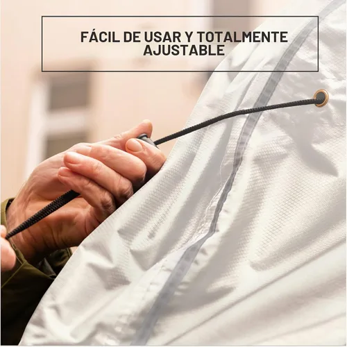 Vista 3 de Funda para bicicleta 300D Parent (Gris, XXL - 3 Bicicletas)