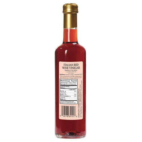 Vista 2 de Mantova Vinagre de vino tinto italiano, 16.9 onzas líquidas (paquete de 2)