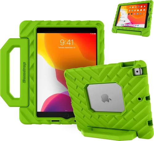 Vista 11 de Gumdrop FoamTech - Funda solo compatible con Apple iPad de 9ª 8ª 7ª generación (10.2 pulgadas), resistente, ligera, a prueba de golpes y probada