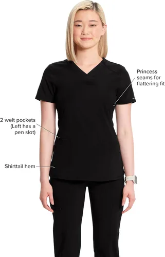 Vista 4 de Cherokee Infinity CK865A - Camiseta de tirantes para mujer Negro
