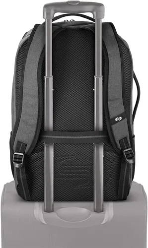 Vista 10 de Solo Grand - Mochila de viaje de 17.3 pulgadas, Gris, Mochila Grand Travel Tsa