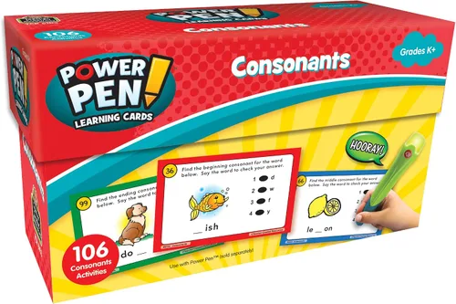 Vista 5 de Teacher Created Resources - Tarjetas de aprendizaje con Power Pen: Combinaciones y Digrafos