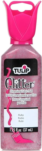 Vista 7 de Tulip Pintura dimensional para tela de 1-1/4 onzas, purpurina y diamante