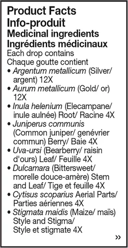 Vista 2 de UNDA 44 compuestos numerados Preparación homeopática 0.7 fl. oz.