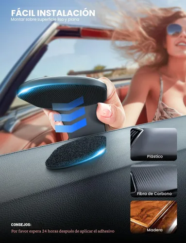 Vista 6 de eSamcore Soporte para Auto MagSafe Desmontable, Brazo de Aluminio Flexible Soporte Magnético de Teléfono para Auto 【20 Imanes Fuertes】 Soporte