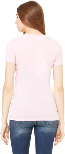Vista 5 de Bella + Canvas Favorite Camiseta (6004), Rosado