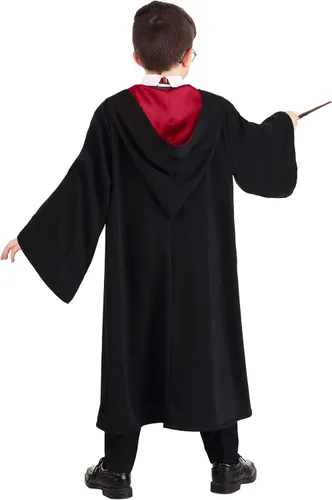 Vista 6 de Disfraz de Harry Potter de lujo para niños Negro L