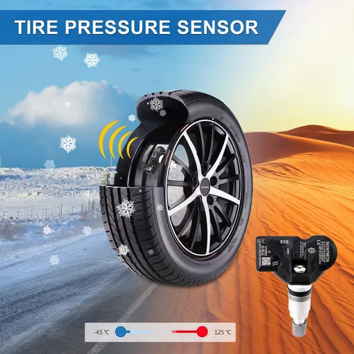 Vista 5 de TPMS Sistema de monitoreo de presión de neumáticos de repuesto OE 36236798726 433MHz Sensor de presión de neumáticos preprogramado compatible