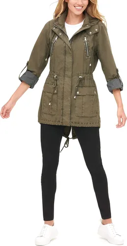 Vista 5 de Levis Chaqueta Anorak de algodón con capucha para mujer talla estándar y grande