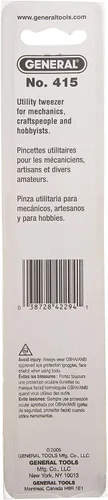 Vista 5 de General Tools 415 Pinzas utilitarias, punta curva, 6 ½ pulgadas de largo