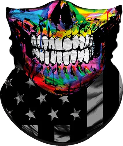 Vista 39 de Obacle Bandana máscara facial cuello polaina tubo máscara hombres mujeres para protección solar contra el polvo