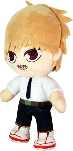 Vista 2 de Great Eastern Entertainment Hombre motosierra - Denji Seguridad Pública Devil Hunters Uniforme #1 Movable Ver Plush 8" H