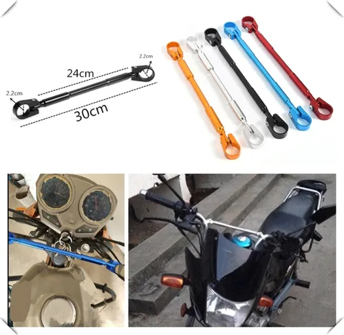 Vista 2 de Palanca de equilibrio para Yamaha FZ-09 MT-09 SR FZ6 FAZER FZ6R FZ8 MT-07 FZ-07 FZ-07 para motocicleta (color: negro, tamaño: 1)