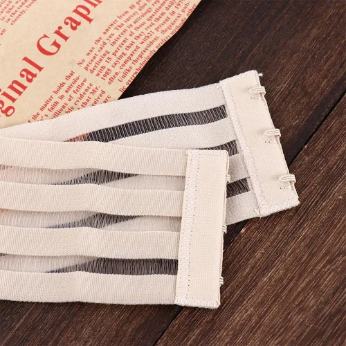 Vista 6 de Leadigol Correa de silicona antideslizante para mujer, correa de sujetador transparente, transparente, sin espalda, extensor de sujetador elástico