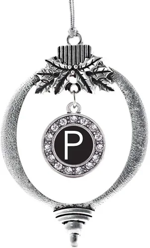 Vista 137 de Inspired Silver - Adorno de cromosoma 21 con dije de círculo de plata con joyas de circonita cúbica