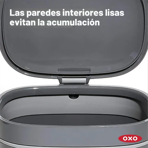 Vista 4 de OXO Good Grips - Contenedor de compost fácil de limpiar, carbón (1,75 galones)