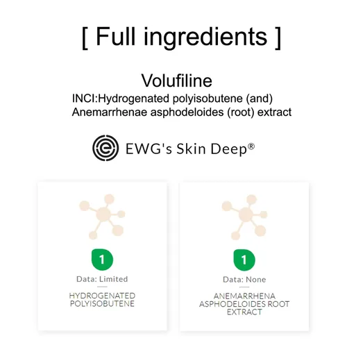 Vista 4 de [Volufiline 1.0 fl oz] Ingrediente cosmético -100% Volufiline 1.0 fl oz (1 onza líquida) Francia SEDERMA Grado cosmético Para cara y cuerpo