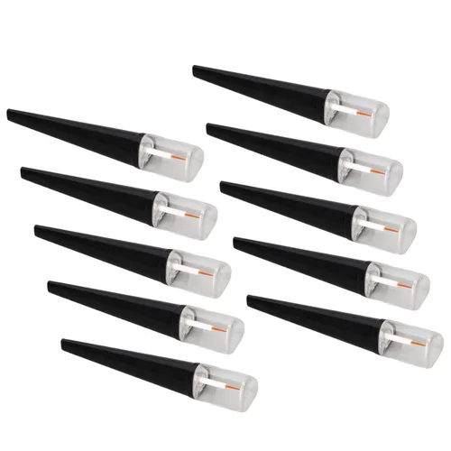 Vista 9 de 10 mini tubos de rímel transparentes vacíos de 0.17 onzas líquidas, mini plástico vacío transparente, contenedor de cosméticos de bricolaje que