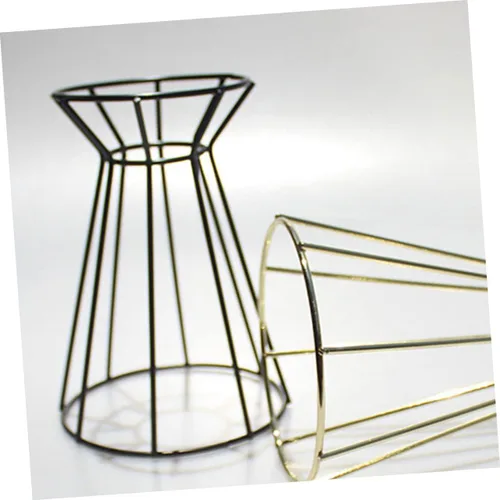 Vista 2 de Soporte de metal para flores de piña, soporte alto para plantas, decoración de maceta con niveles boho