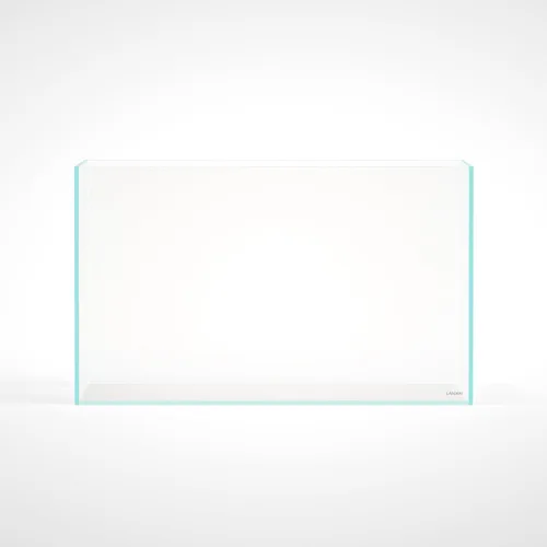 Vista 14 de LANDEN 25C 3.7 Galones Cubo Tanque de Acuario Sin Montura de Hierro Bajo, W9.84×D9.84×H9.84 pulg(25x25x25cm) 5mm de Grosor con Almohadilla
