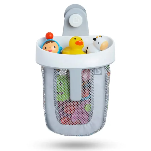 Vista 7 de Munchkin® Juego de elementos esenciales de baño con pingüino nadador de cuerda adicional, 3 piezas, gris