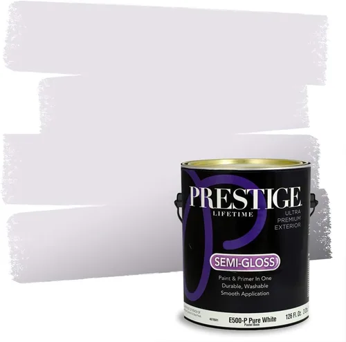 Vista 43 de PRESTIGE Pintura exterior e imprimación en uno, bingo, satén, 1 galón
