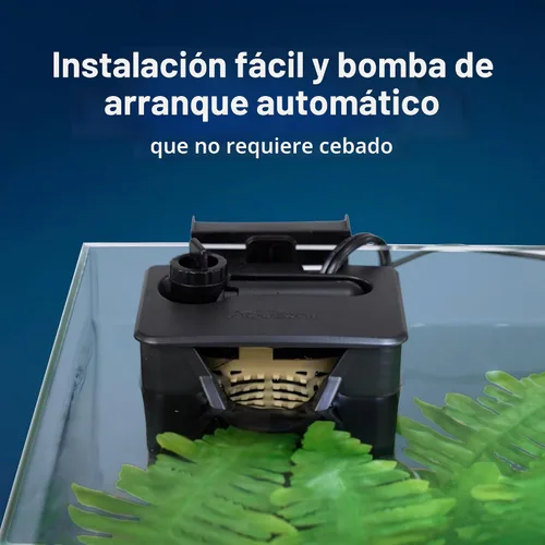 Vista 4 de Filtro interno Aqueon QuietFlow con tecnología SmartClean, extra pequeño