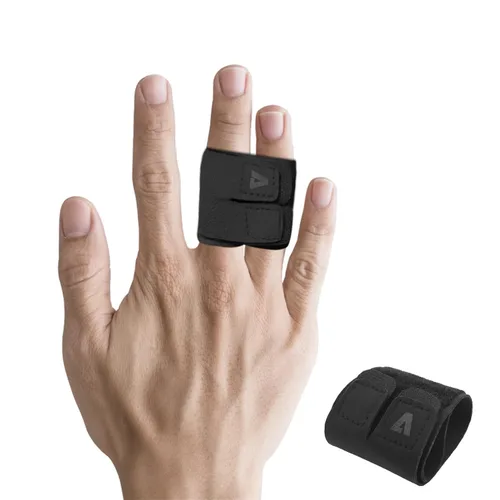 Vista 10 de Férulas Envolventes para Dedos Reutilizables Cinta Buddy para Dedos Férula Ajustable para Dedos Férulas para Dedo en Gatillo Soporte para Dedo