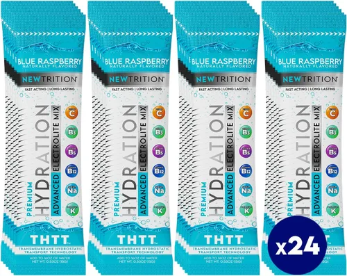 Vista 14 de Polvo de hidratación, paquetes de polvo de electrolitos, paquetes hidratantes con sabor natural para agua, electrolitos hidratantes de acción rápida