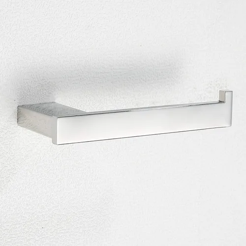 Vista 10 de RANDOM Portarrollos de papel higiénico de oro cepillado, accesorios de hardware de baño SUS 304 de acero inoxidable moderno soporte de rollo