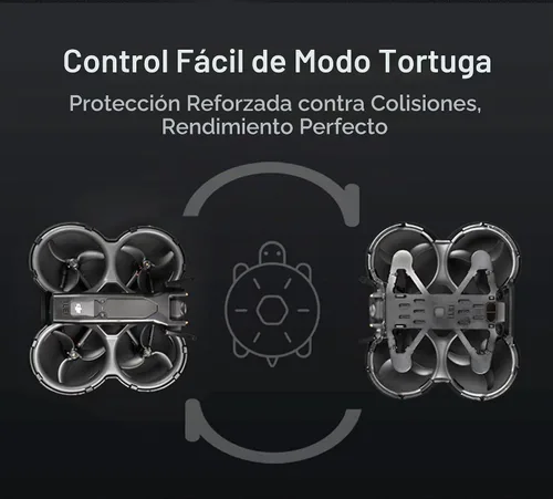 Vista 6 de Generic AVATA 2 Drone Propeller Guard Protector de 360 grados, para DJI AVATA2 Funda protectora de parachoques, antigolpes y antiarañazos