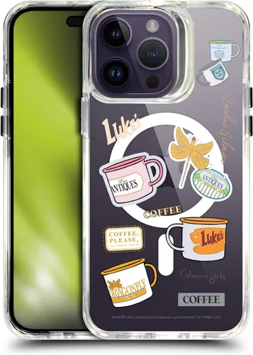 Vista 34 de Head Case Designs Gilmore - Funda negra a prueba de golpes con diseño de dibujos animados para niñas con licencia