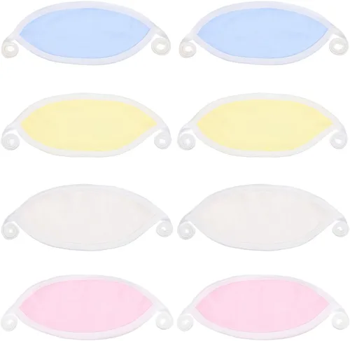Vista 9 de GLEAVI Paquete de 8 bandas para el vientre de bebé, de algodón suave, protectores ajustables para el cuidado del cordón umbilical, transpirable