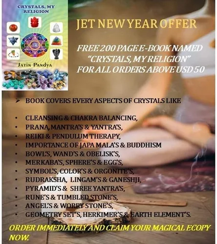 Vista 5 de Jet Apofilita - Colgante de punto de piedra preciosa curativa Reiki Chakra Equilibrio India Santo Energizado Aproximadamente 1 pulgada, Gema